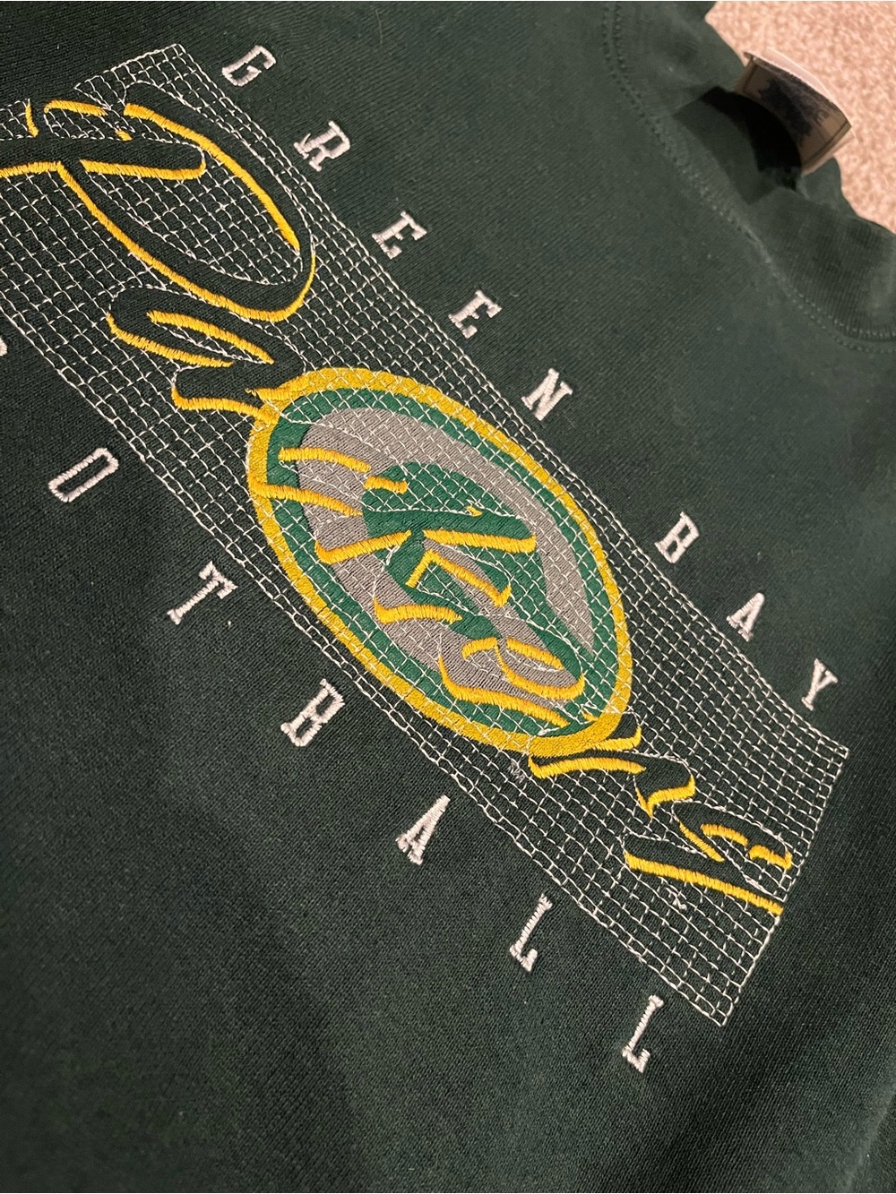 Green Bay Football Graphic Crewneck Sweatshirt